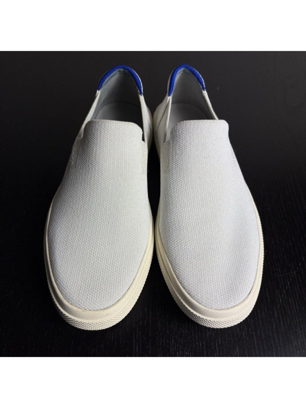 ROTHY'S Womens Size 7 Light Gray Slip-On Sneakers Loafers